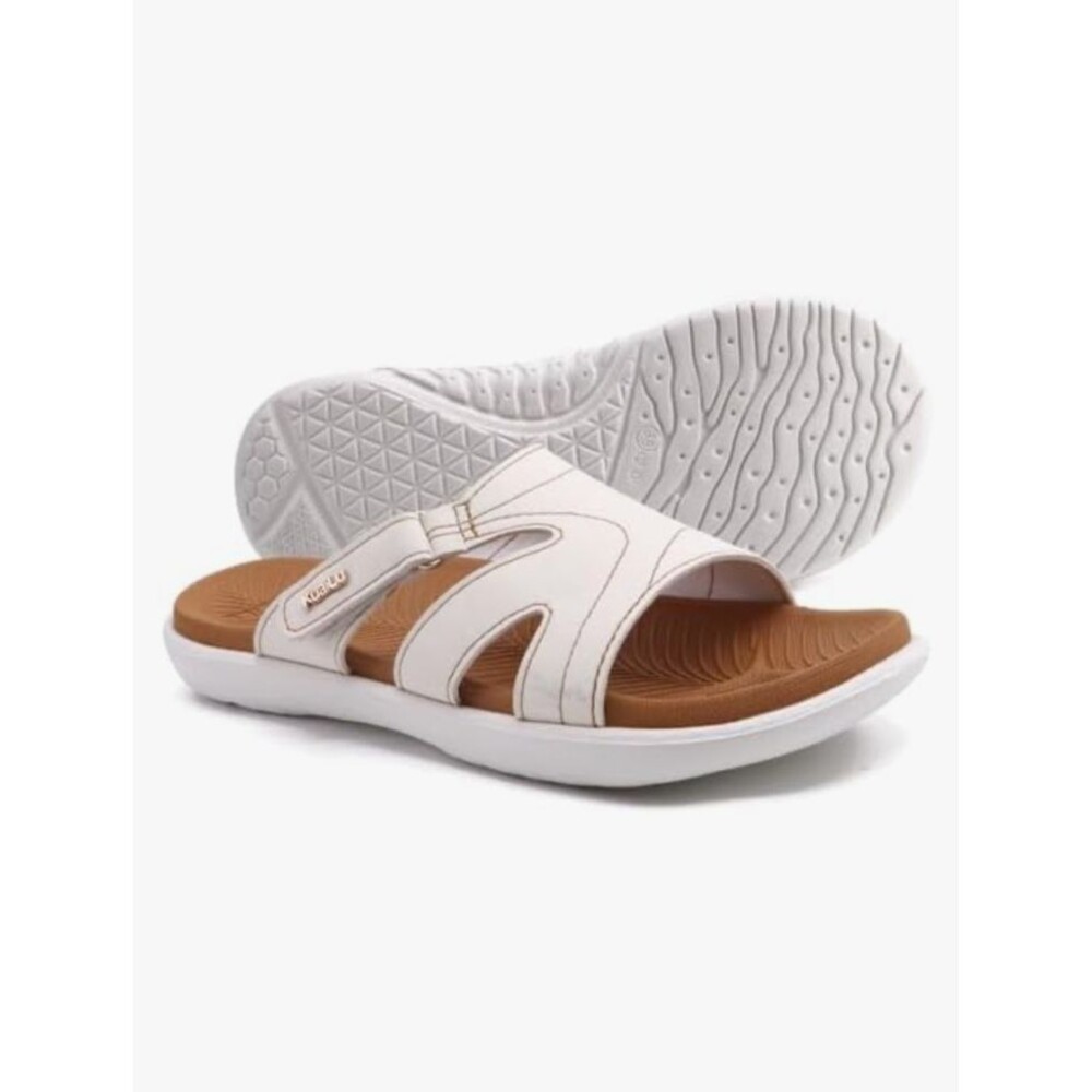 KuaiLu Women's Sandals Orthopedic Comfortable Lightweight White Size 8 NEW